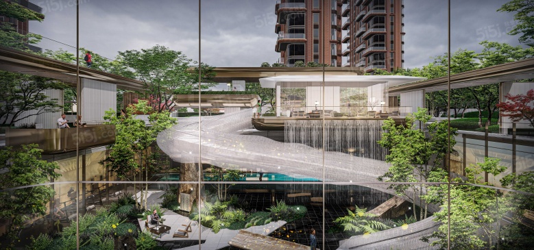 中建运河玖院效果图