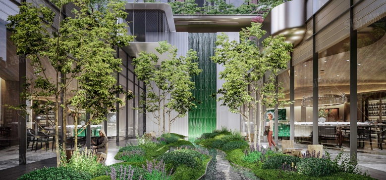 中建运河玖院效果图