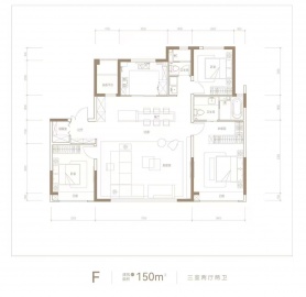 信达格调美古花园3室2厅2卫