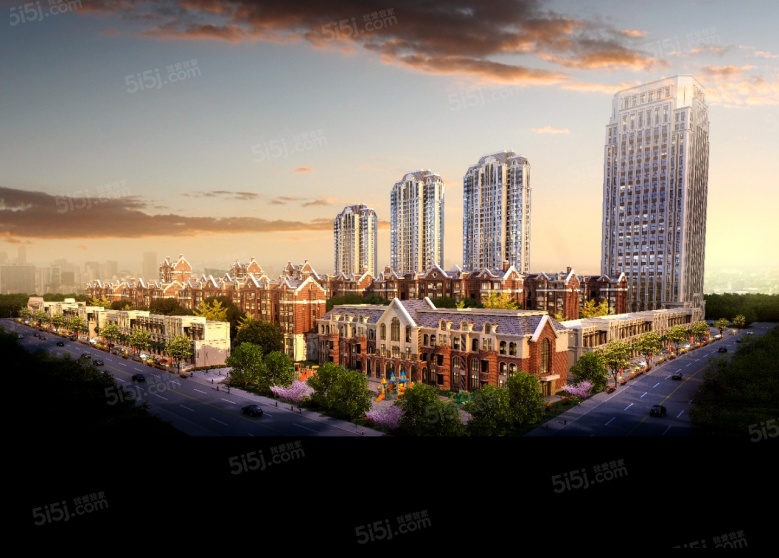 天房粤翠名邸效果图