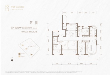 中建运河玖院4室2厅3卫