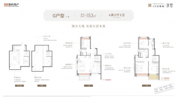 4室2厅3卫户型详情