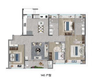 国印东方4室2厅2卫