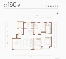 4室2厅2卫户型图