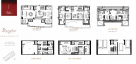 4室2厅3卫户型图