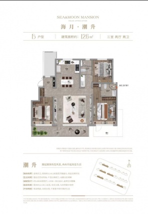 3室2厅2卫户型详情