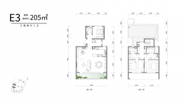 兴创沐春墅3室2厅2卫
