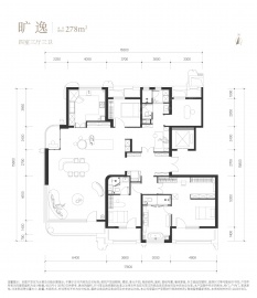 紫京宸园4室3厅3卫