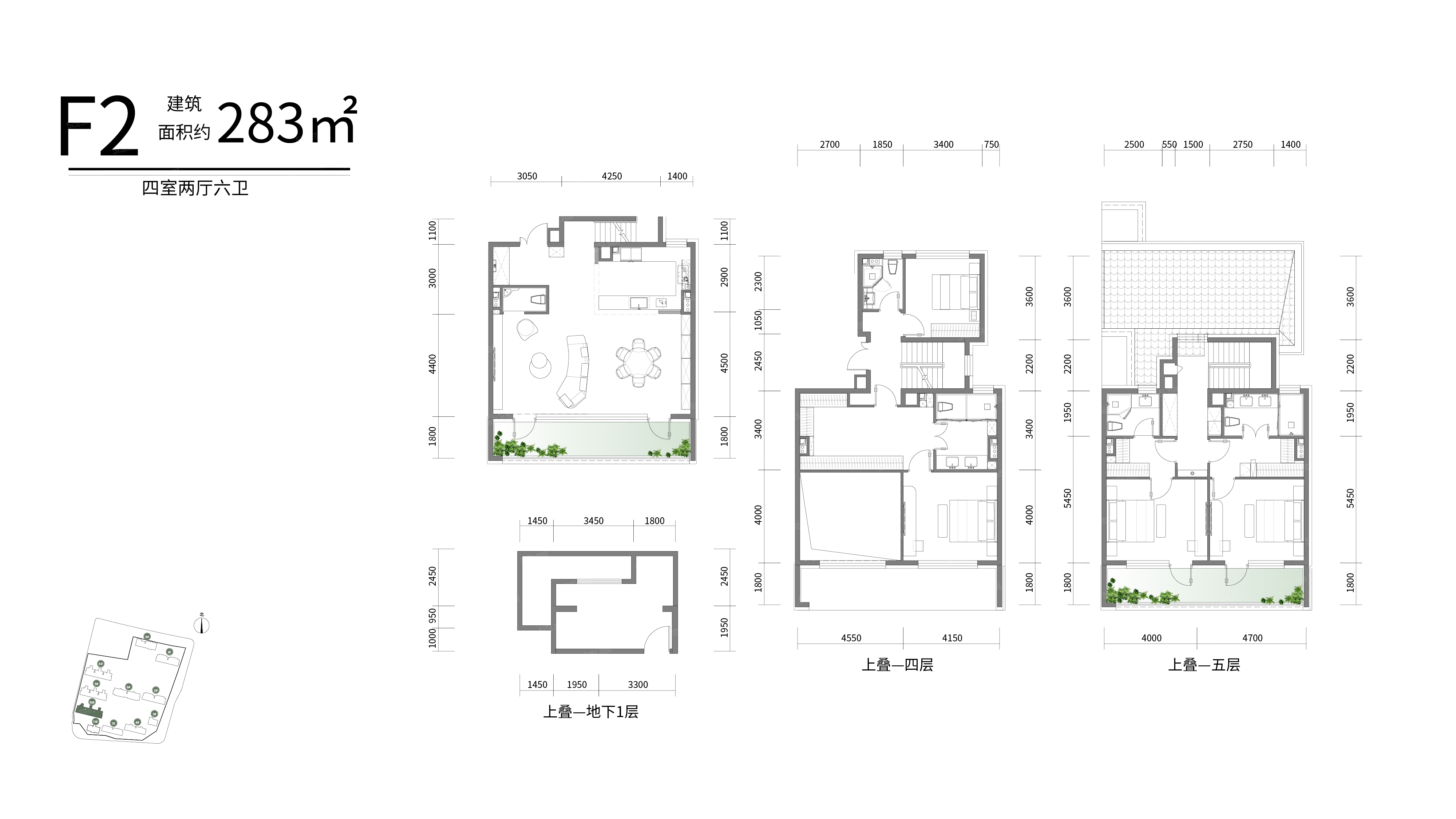 兴创沐春墅4室2厅6卫