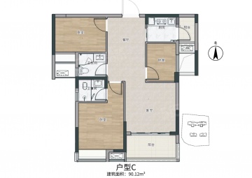 繁华里3室2厅2卫