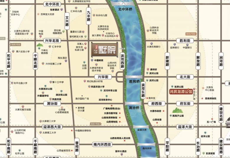 鸿升大城小院区位图