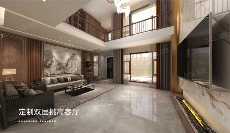 鸿升大城小院样板间