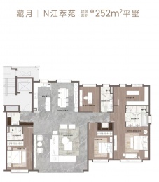 4室2厅3卫户型图