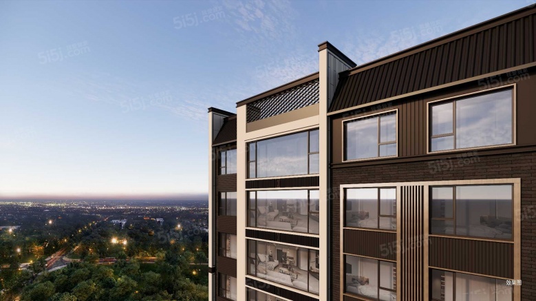 城投格调松萝花园效果图