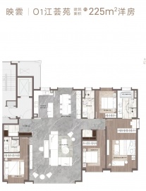 融创梅江壹号院4室2厅3卫