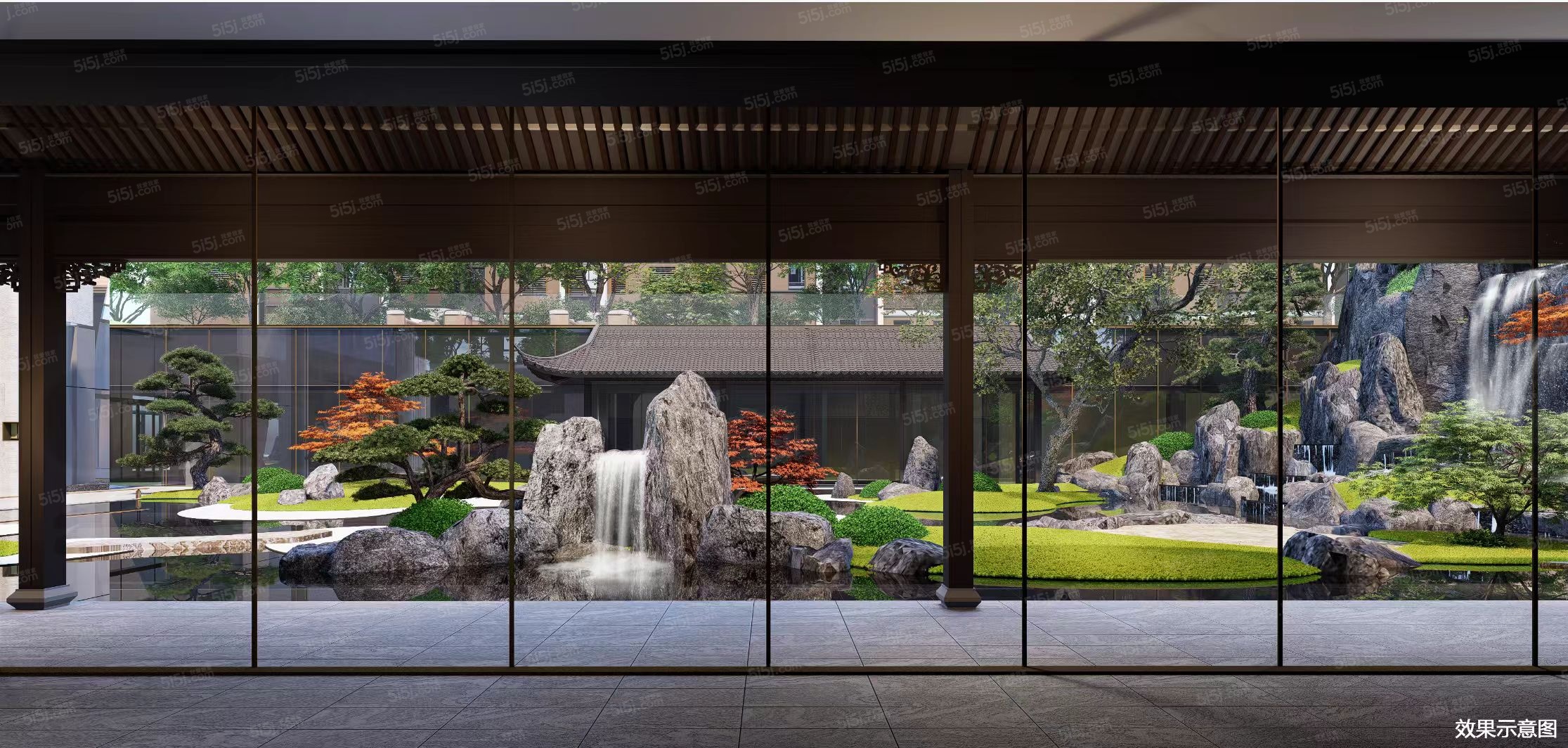 格调昆庭花园效果图