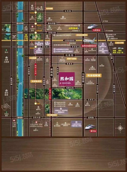 熙和园区位图