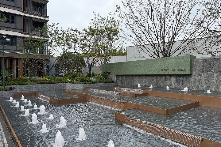 锦瀚江投春天实景图