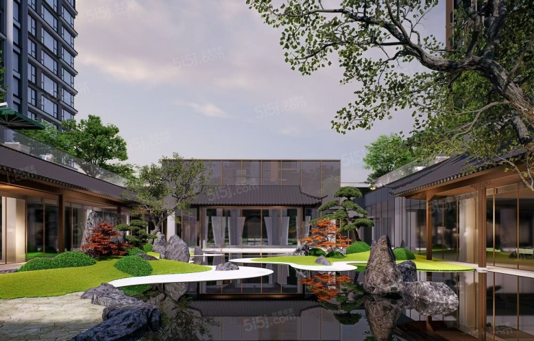 格调昆庭花园效果图