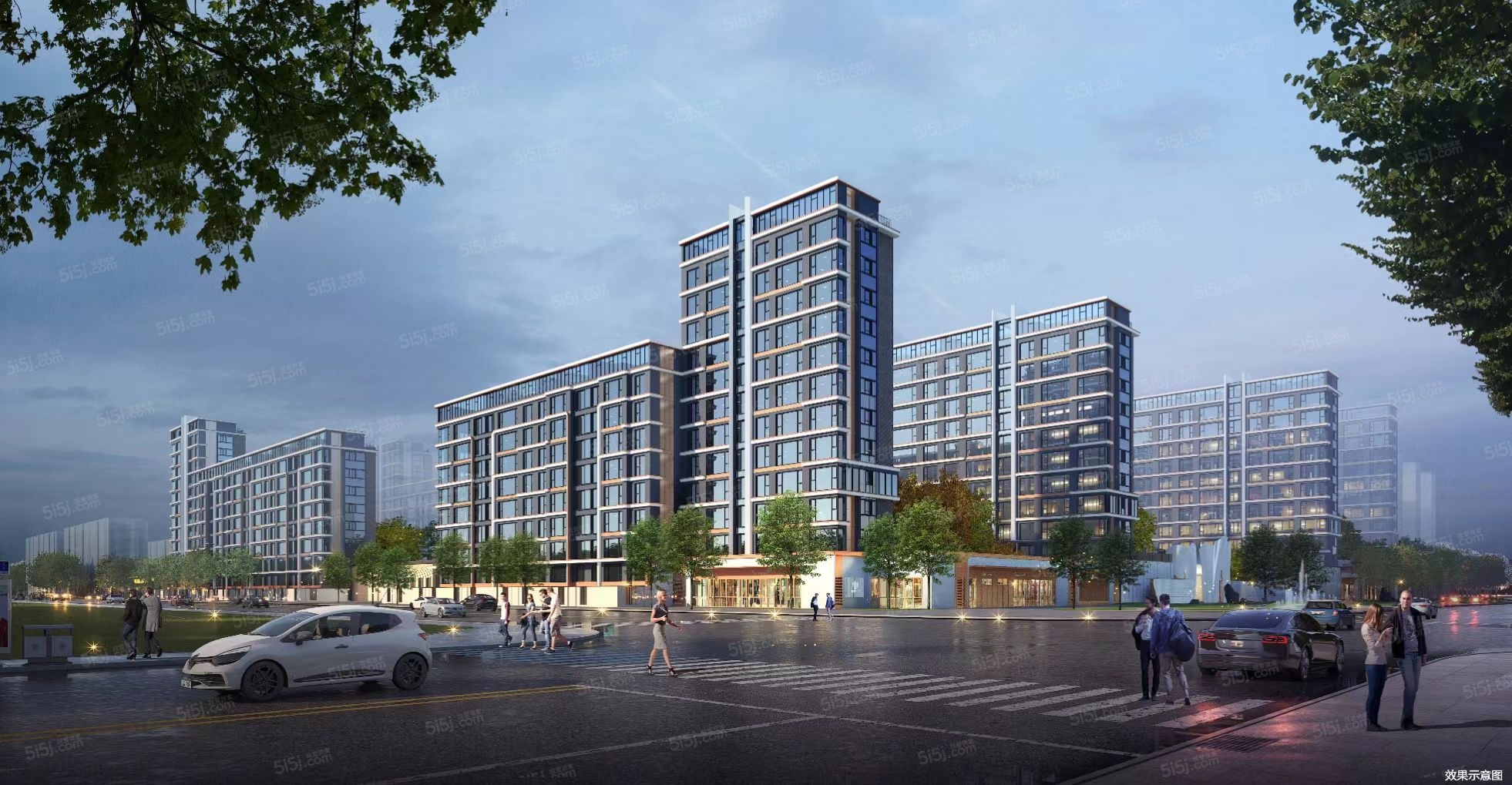 格调昆庭花园效果图