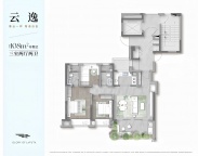 3室2厅2卫户型图