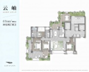 4室2厅2卫户型图