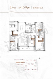 4室2厅3卫户型图