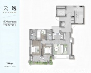 3室2厅2卫户型图