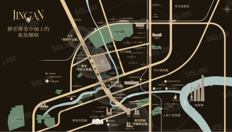 大华静安年华区位图