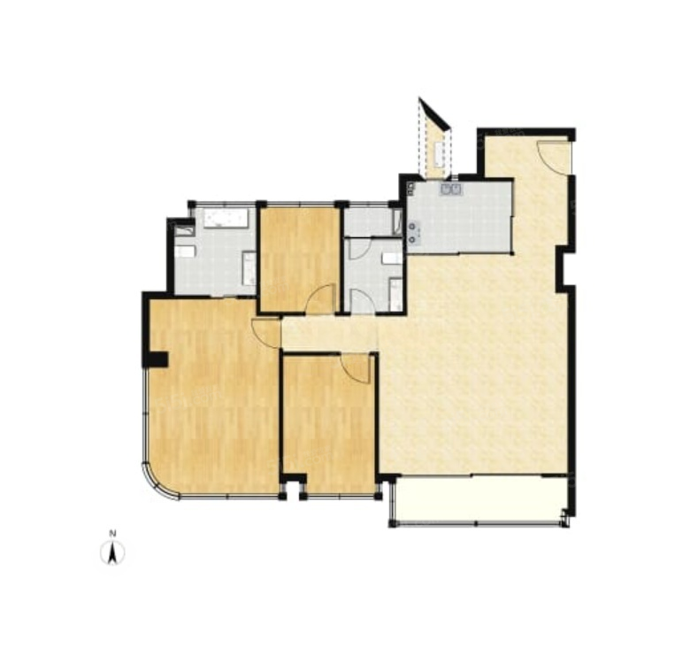 中建壹品外滩源著3室1厅2卫