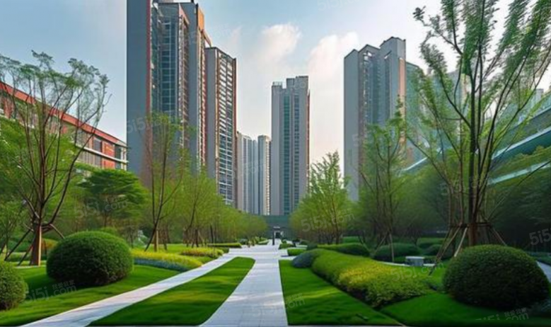 经纬学府涵青实景图