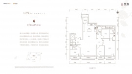 4室2厅3卫户型图