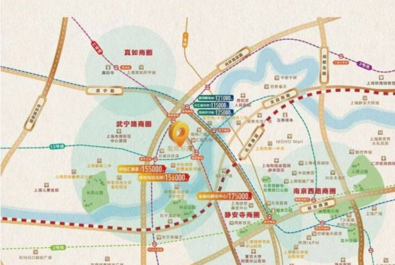 左岸苏河区位图