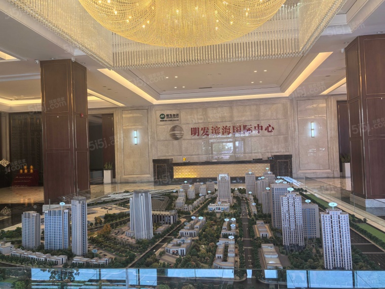 滨海明发广场沙盘图