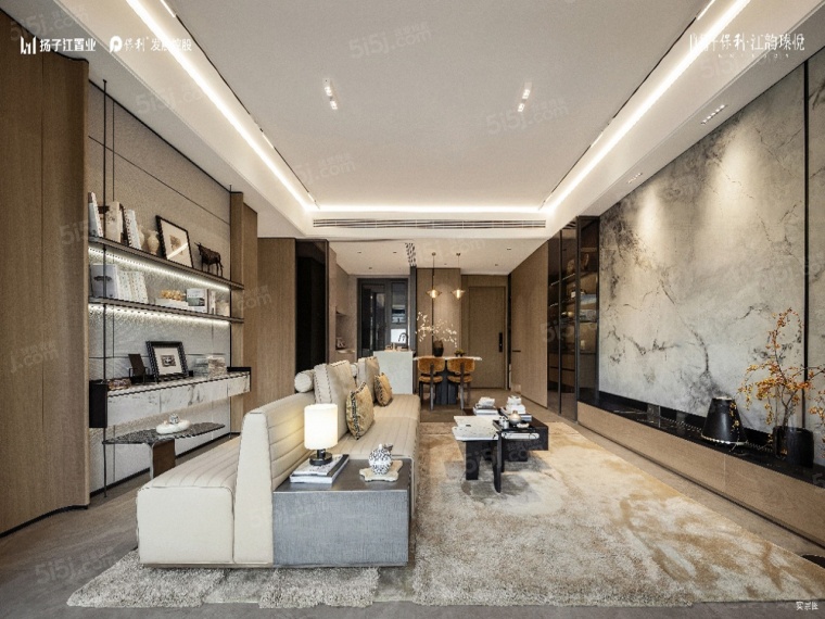 扬子保利江韵瑧悦样板间