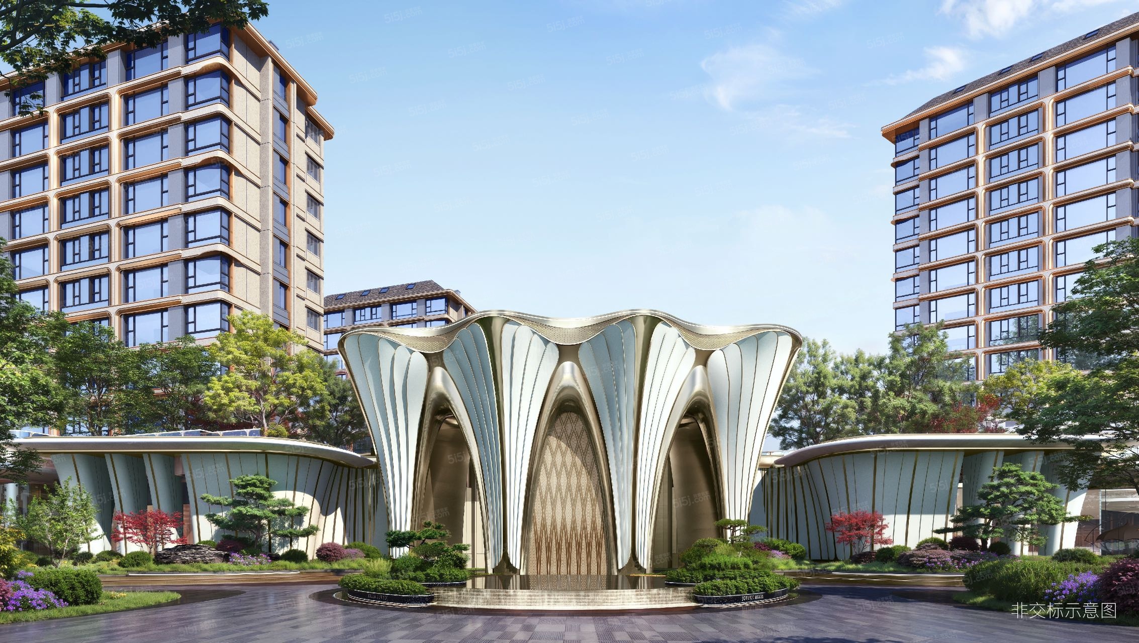 金地喜悦里效果图