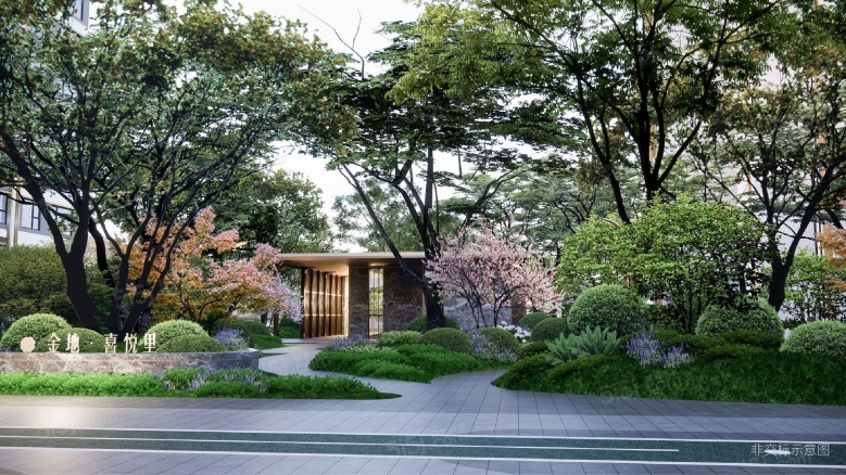 金地喜悦里效果图