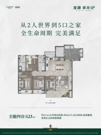 龙湖·御湖境4室2厅2卫