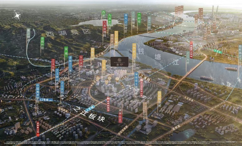 华润沄璟文华轩区位图