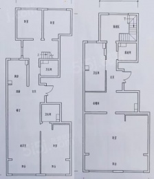 4室2厅3卫户型图