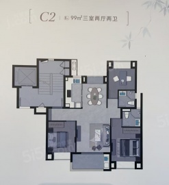 恒文璞悦江南3室2厅2卫