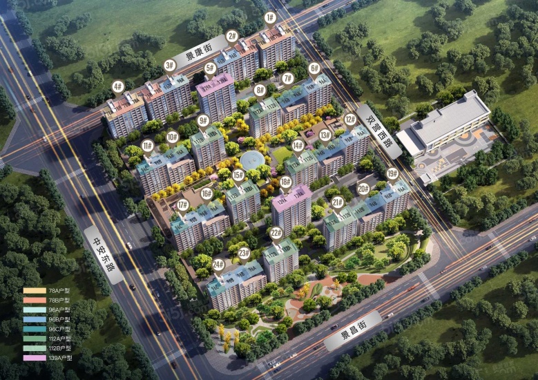 龙湖恩祥·凌雲颂效果图