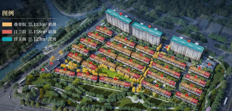 又见江南院沙盘图