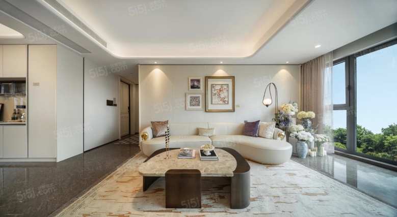 绿城沁百合样板间