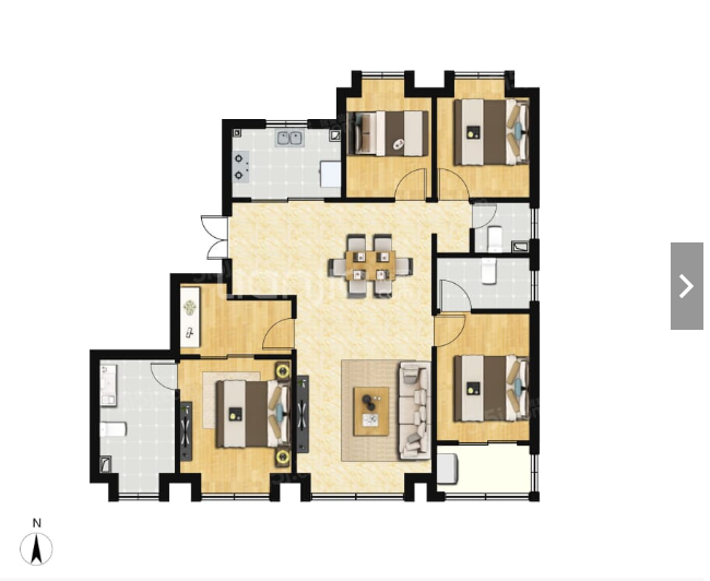 中企云萃森林4室2厅3卫