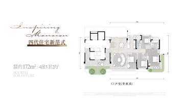 万科天澜映象4室2厅3卫