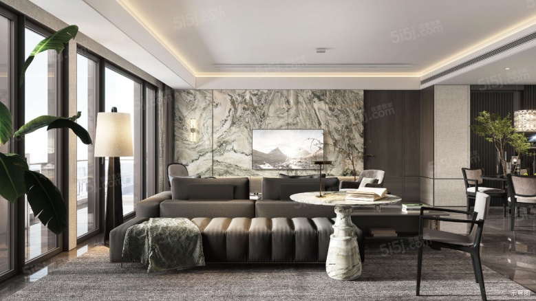 中天金宁文华样板间