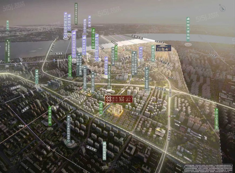 建发英冠宸云区位图