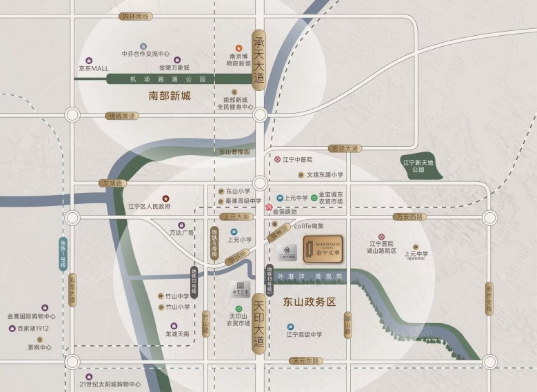 中天金宁文华区位图