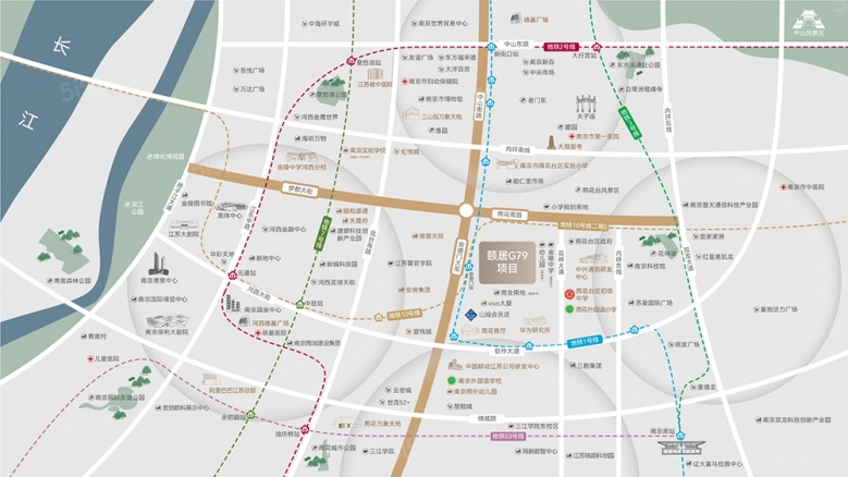 颐和金陵印区位图